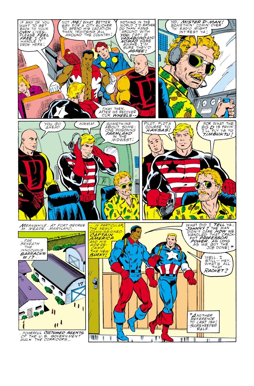 Captain America - Marvel (339 - Mar 1988) comic book collectible - Main Image 4