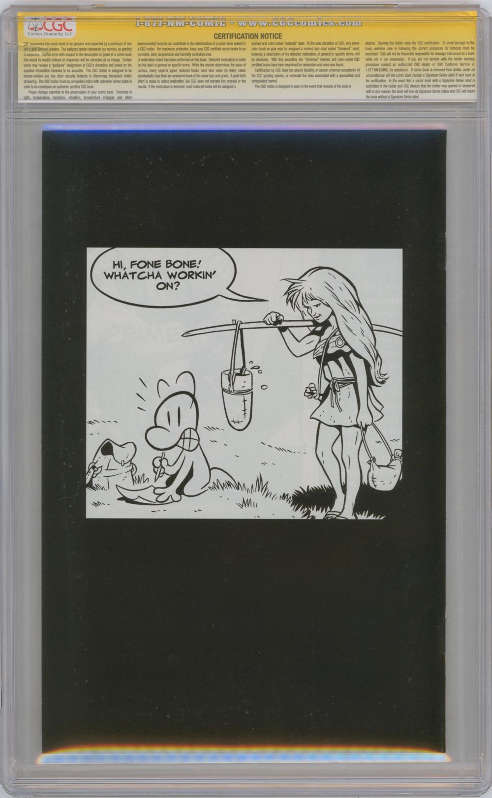 Bone - Cartoon Books (13 - Mar 1994) comic book collectible [Barcode 69] - Main Image 2