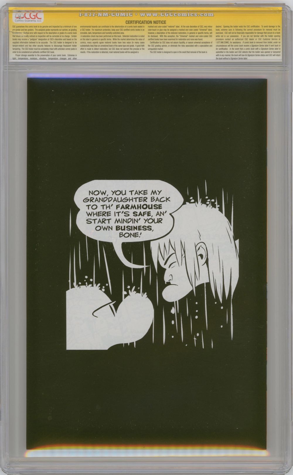 Bone - Cartoon Books (15 - Aug 1994) comic book collectible [Barcode 69] - Main Image 2