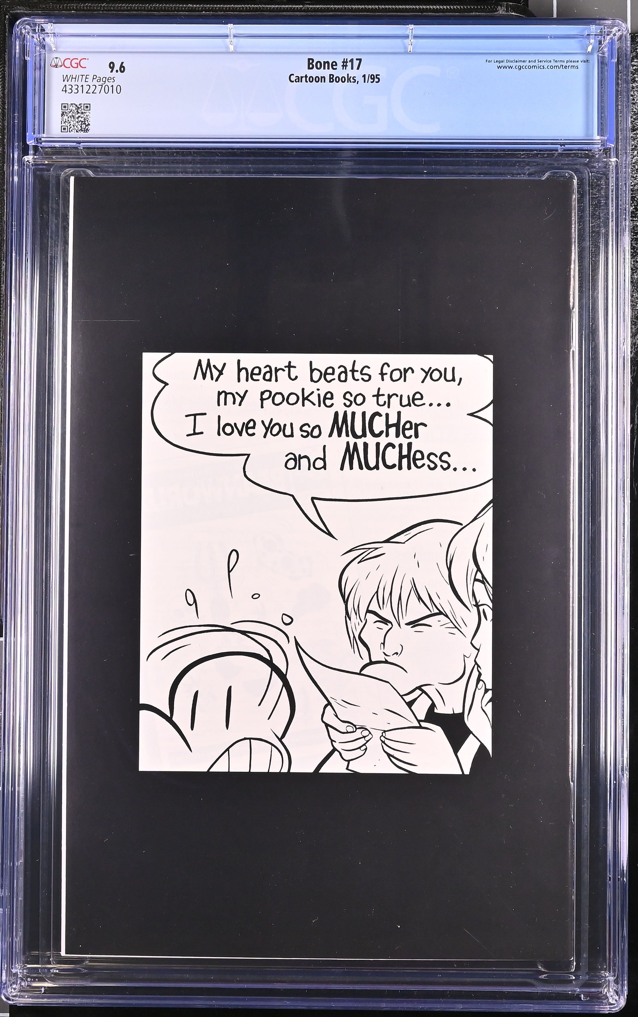 Bone - Cartoon Books (17 - Jan 1995) comic book collectible [Barcode 69] - Main Image 2