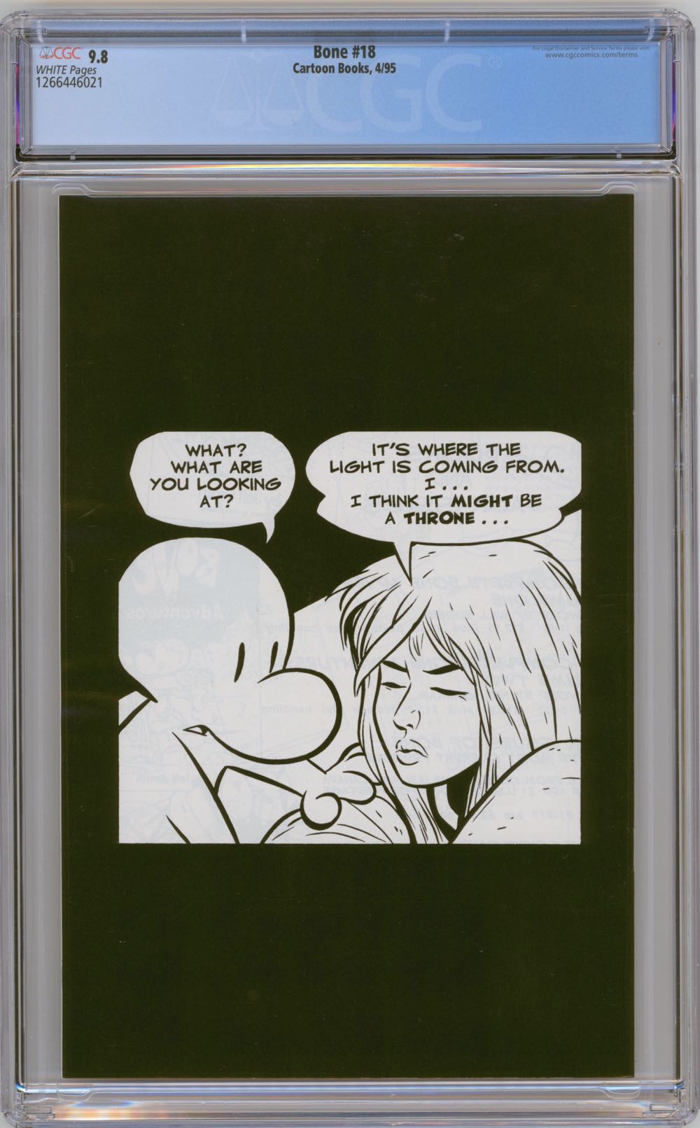 Bone - Cartoon Books (18 - Apr 1995) comic book collectible [Barcode 69] - Main Image 2