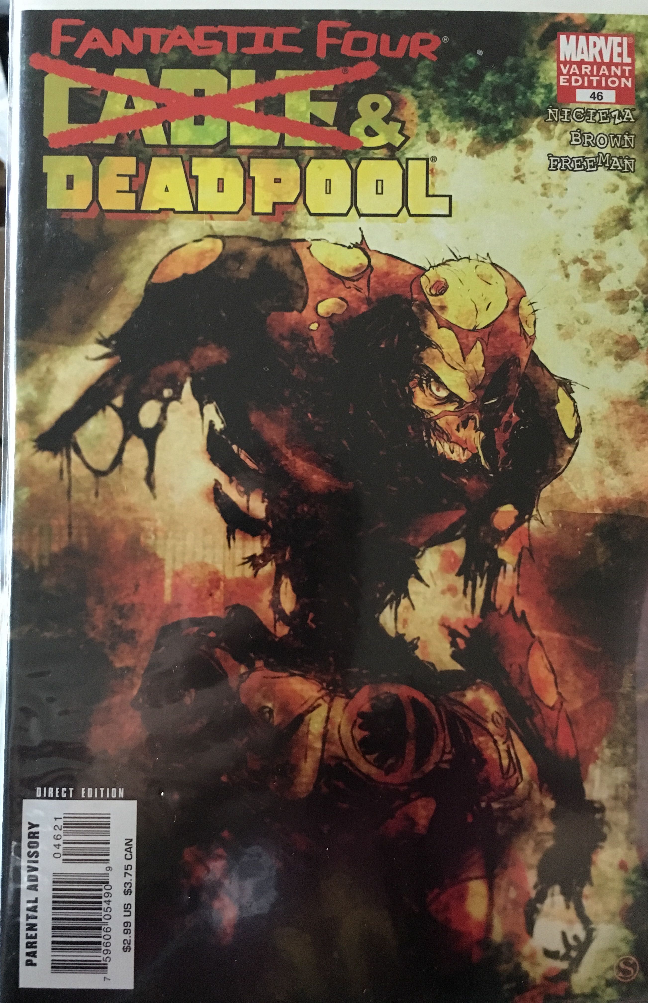 Cable and Deadpool - Marvel (46 - Dec 2007) comic book collectible [Barcode 759606054909] - Main Image 2