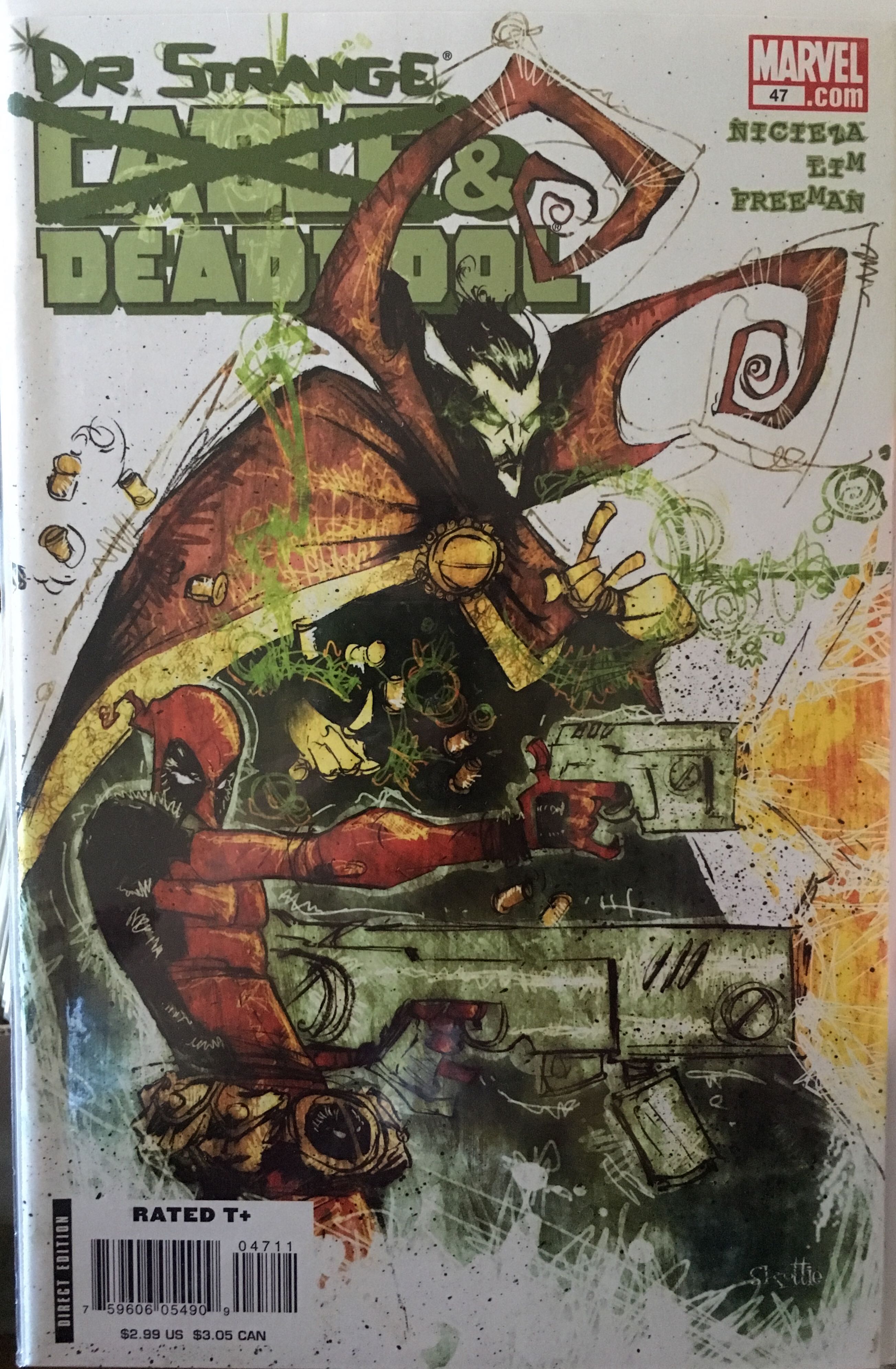 Cable and Deadpool - Marvel.com (47 - Jan 2008) comic book collectible [Barcode 759606054909] - Main Image 2