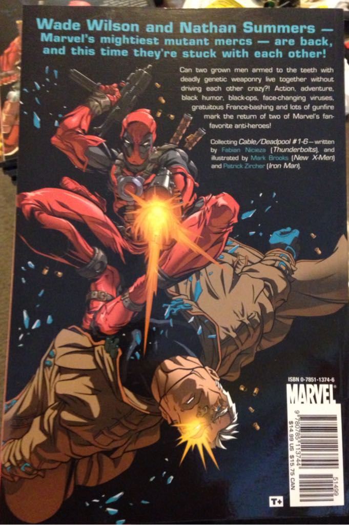 Cable & Deadpool - Marvel Comics (1 - May 2004) comic book collectible [Barcode 9780785113744] - Main Image 2