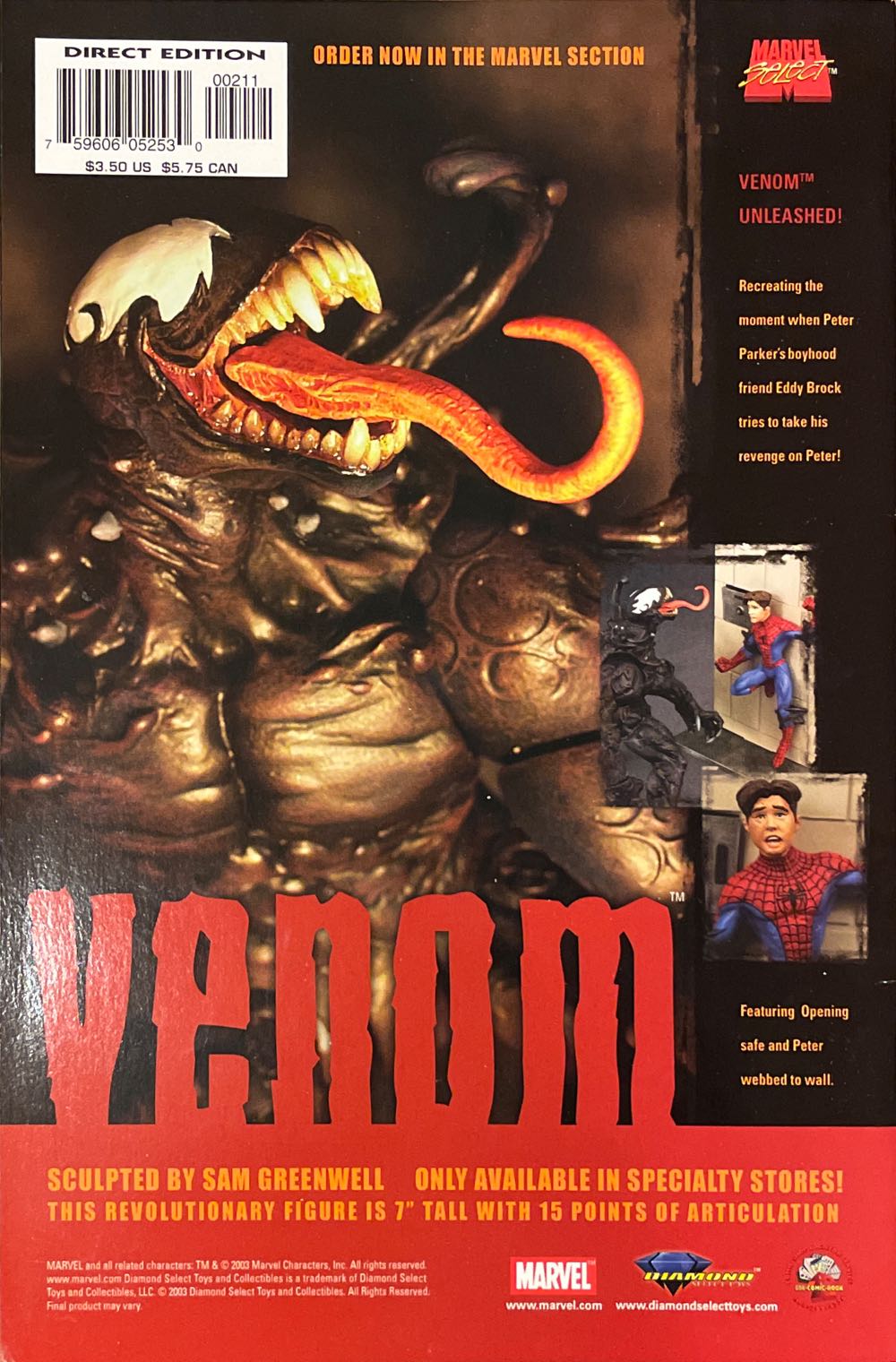 1602 - Marvel Comics (2 - Nov 2003) comic book collectible [Barcode 75960605253000211] - Main Image 2