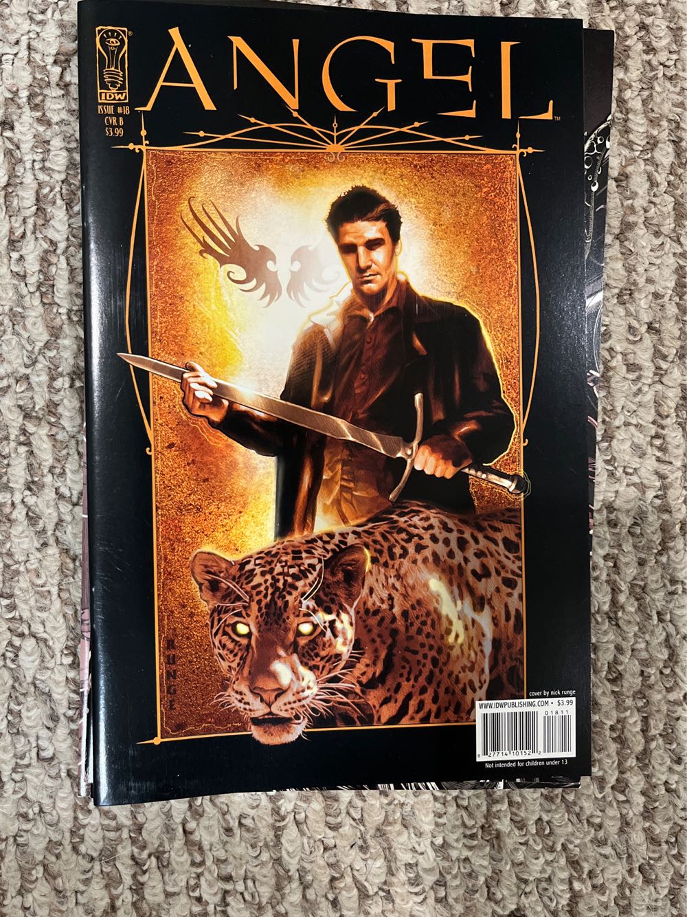 Angel - IDW Publishing (18 - Feb 2009) comic book collectible [Barcode 82771410152201811] - Main Image 2