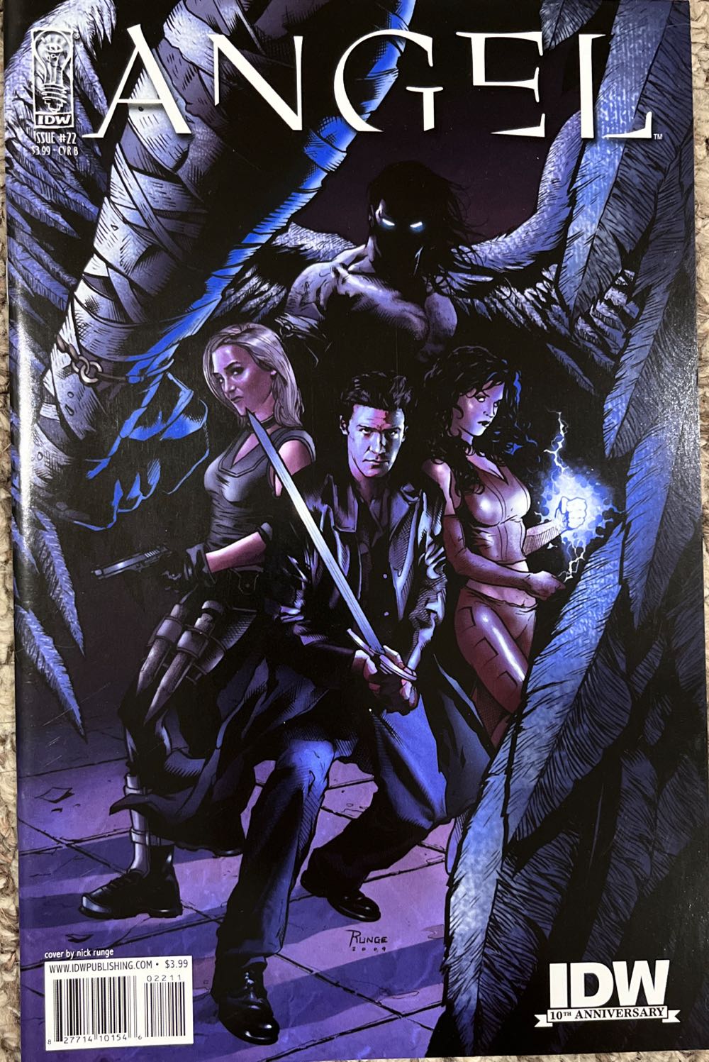 Angel - IDW Publishing (22 - Jun 2009) comic book collectible [Barcode 82771410154602211] - Main Image 2