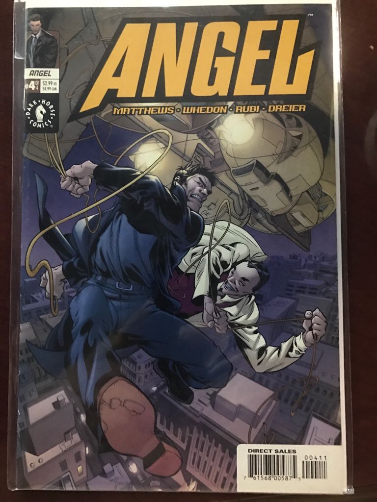 Angel (Vol. 2) - Dark Horse (4 (of 4) - May 2002) comic book collectible [Barcode 76156800587500411] - Main Image 1