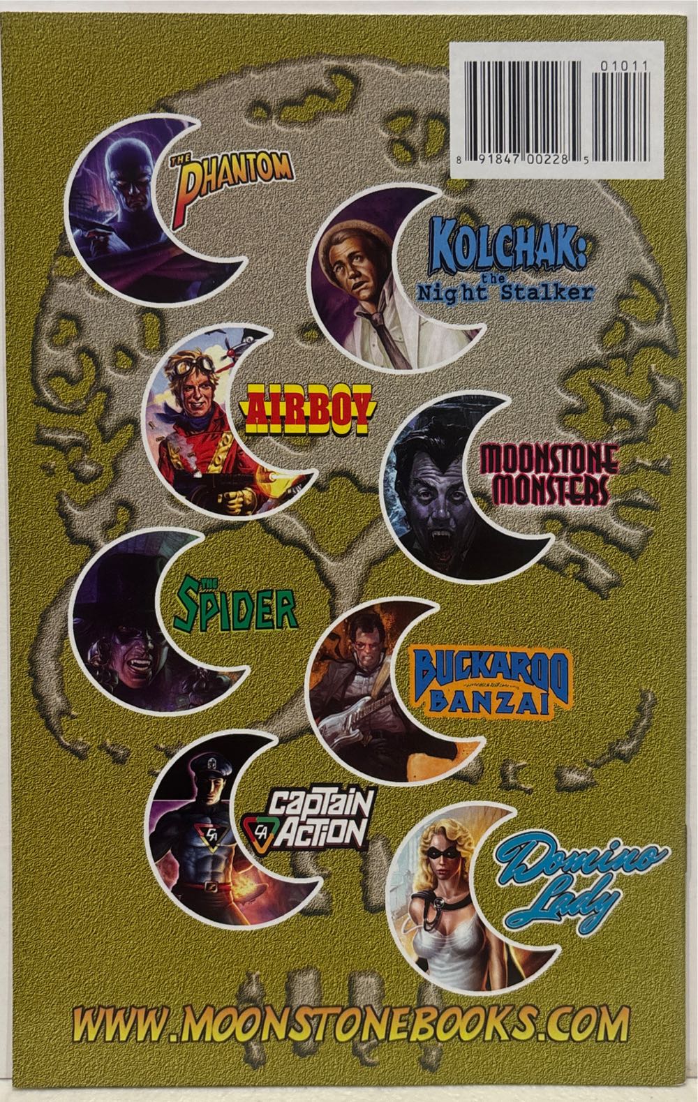 The Phantom: Ghost Who Walks - Moonstone (10) comic book collectible [Barcode 89184700228501011] - Main Image 2