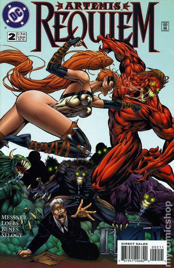 Artemis: Requiem (1996) #3 - DC (Detective Comics) (3 - Aug 1996) comic book collectible [Barcode 761941206820] - Main Image 3