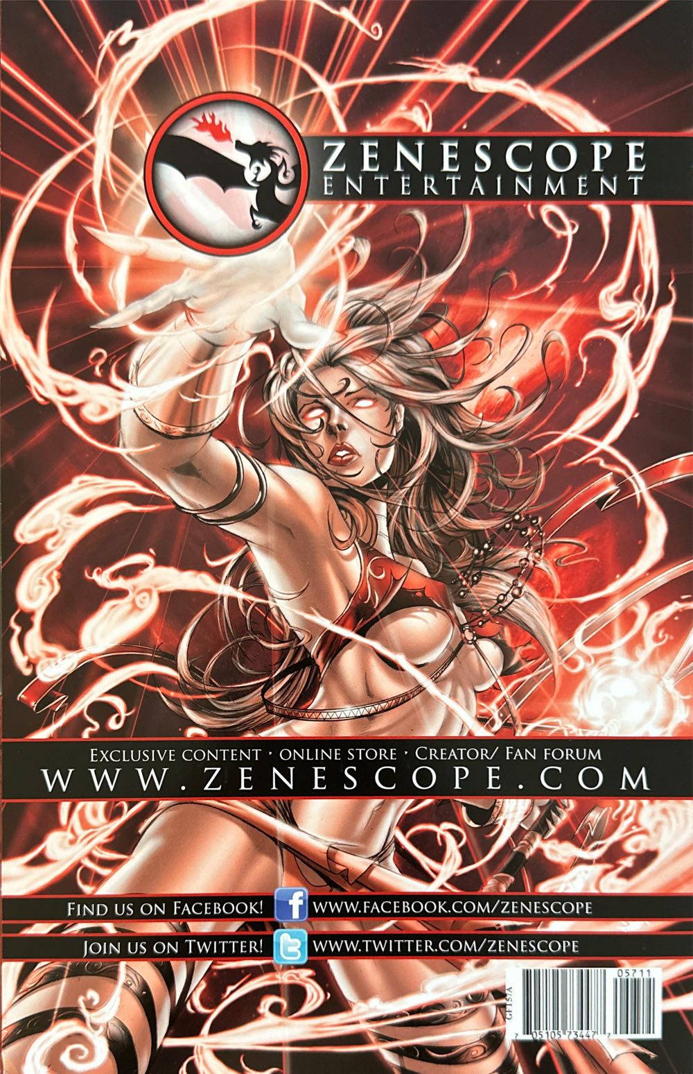 Grimm Fairy Tales - Zenescope Entertainment Inc. (57 - Mar 2011) comic book collectible [Barcode 705105734477] - Main Image 2