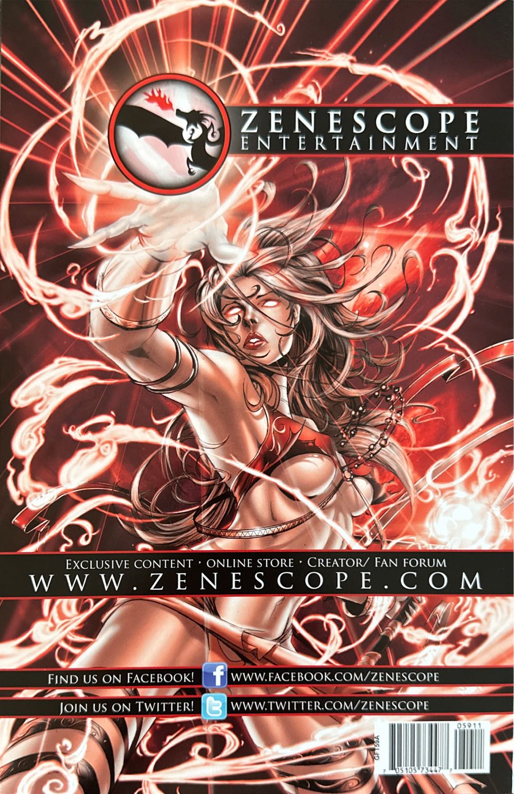 Grimm Fairy Tales - Zenescope Entertainment Inc. (59 - May 2011) comic book collectible [Barcode 705105734477] - Main Image 2