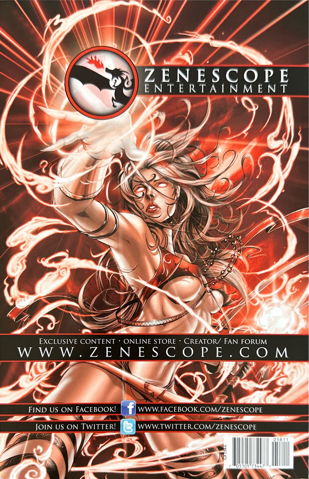 Grimm Fairy Tales - Zenescope Entertainment Inc. (58 - Apr 2011) comic book collectible [Barcode 705105734477] - Main Image 2