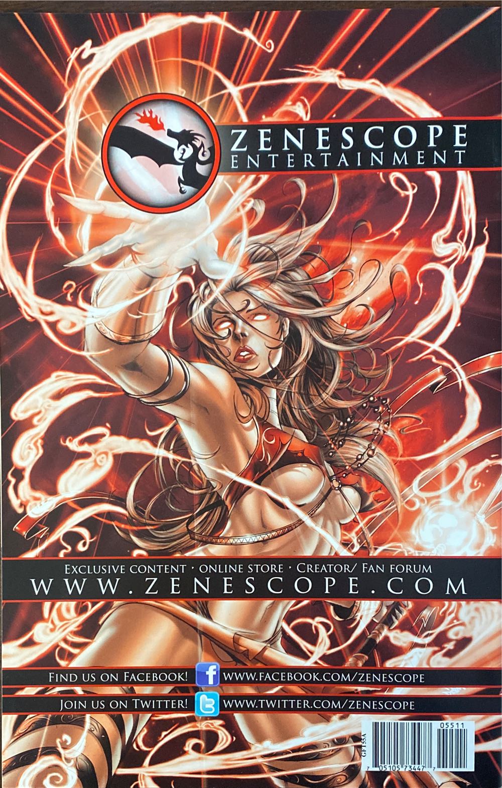 Grimm Fairy Tales - Zenescope Entertainment, Inc. (55 - Feb 2011) comic book collectible [Barcode 705105734477] - Main Image 2