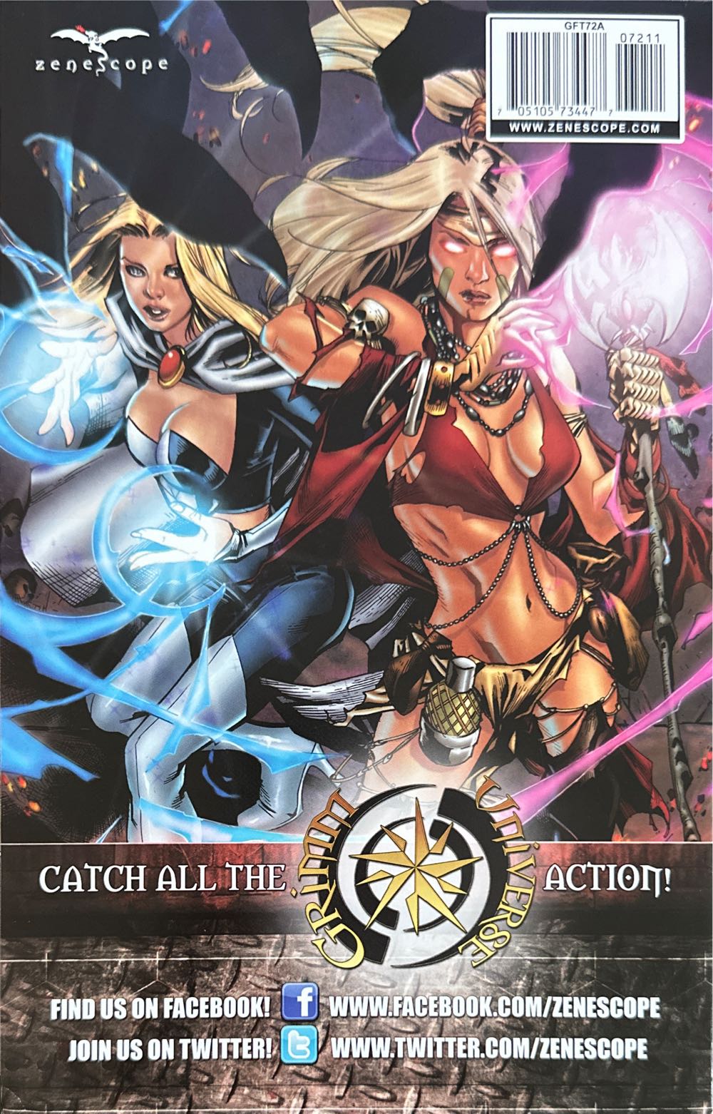 Grimm Fairy Tales - Zenescope Entertainment Inc. (72 - 04/2012) comic book collectible [Barcode 705105734477] - Main Image 2