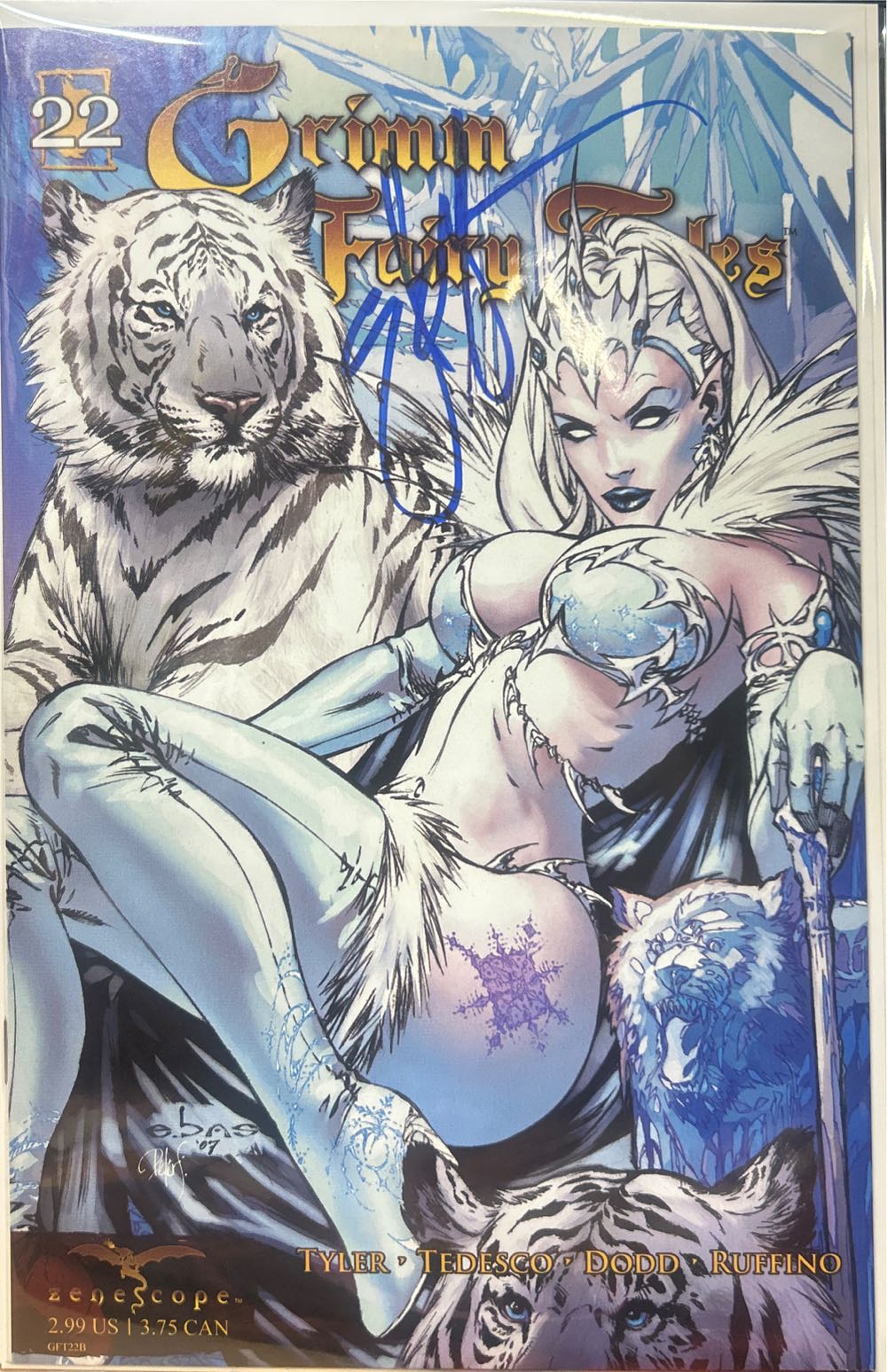 Grimm Fairy Tales - Zenescope Entertainment, Inc. (22 - Feb 2008) comic book collectible [Barcode 689076657242] - Main Image 3