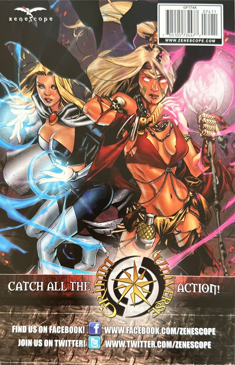 Grimm Fairy Tales - Zenescope Entertainment Inc. (74 - Jun 2012) comic book collectible [Barcode 705105734477] - Main Image 2