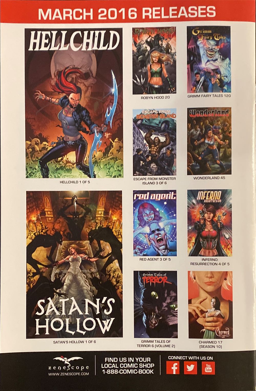 Grimm Fairy Tales - Zenescope Entertainment, Inc. (120 - Mar 2016) comic book collectible [Barcode 70510573447712031] - Main Image 2
