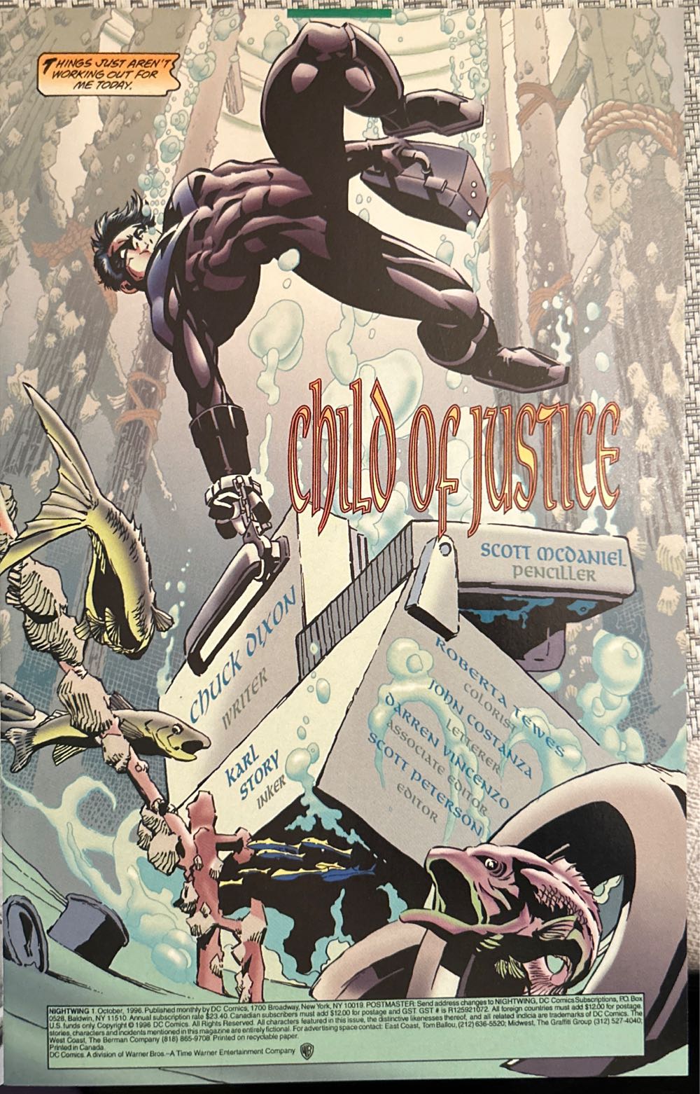 Nightwing 96 - DC Comics (1 - Oct 1996) comic book collectible [Barcode 76194120739100111] - Main Image 3