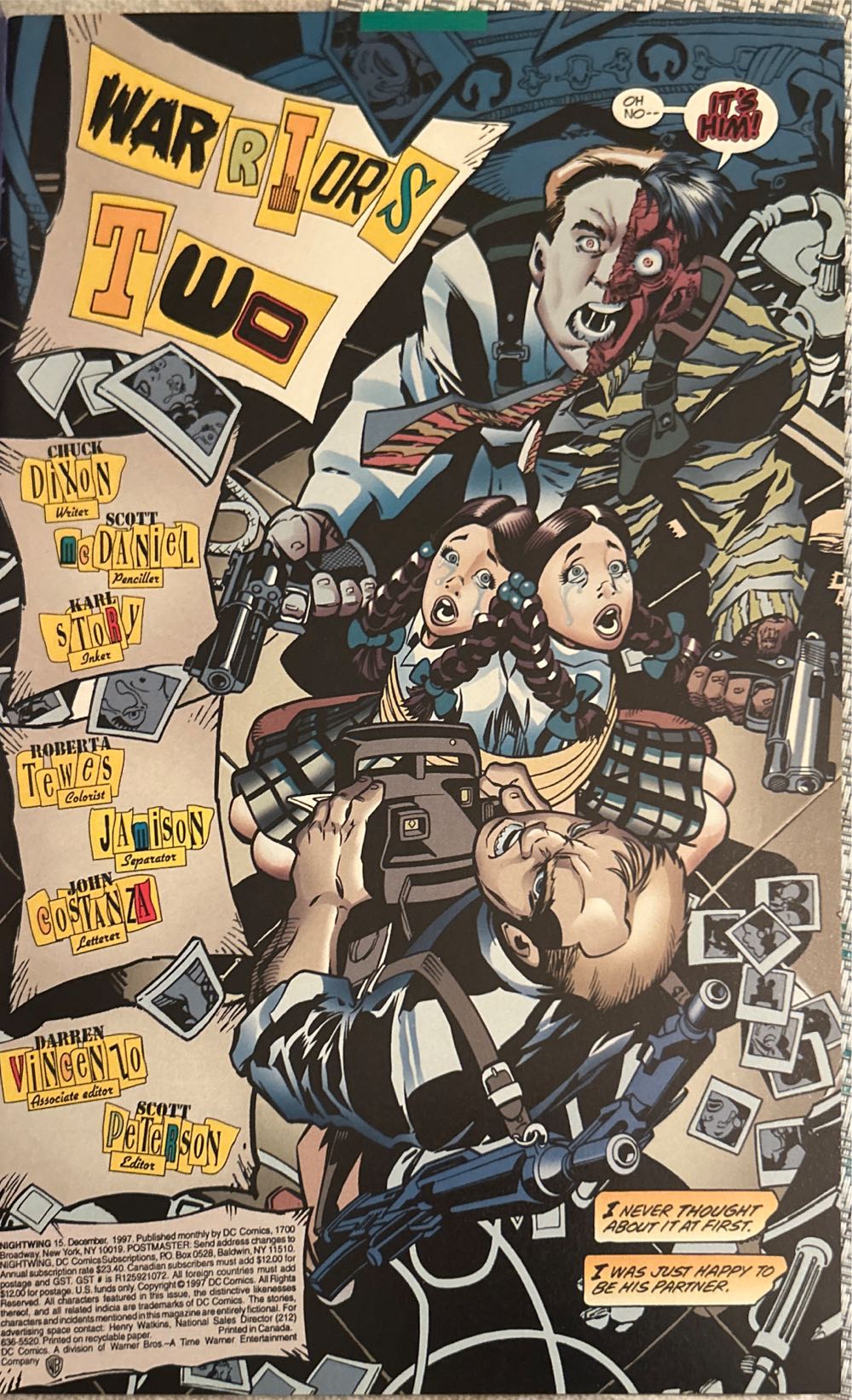 Nightwing (Vol. 2) - DC Comics (15 - Dec 1997) comic book collectible [Barcode 76194120739101511] - Main Image 3