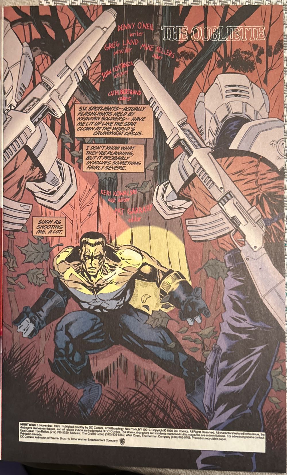 Nightwing - DC Comics (3 - Nov 1995) comic book collectible [Barcode 761941204406] - Main Image 3