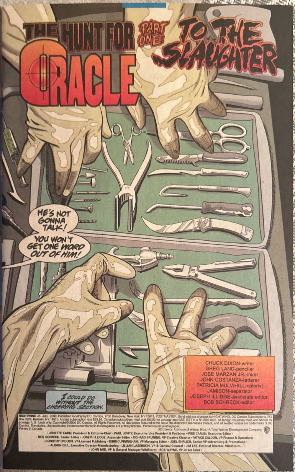 Nightwing - DC Comics (45 - Jul 2000) comic book collectible [Barcode 76194120739104511] - Main Image 3