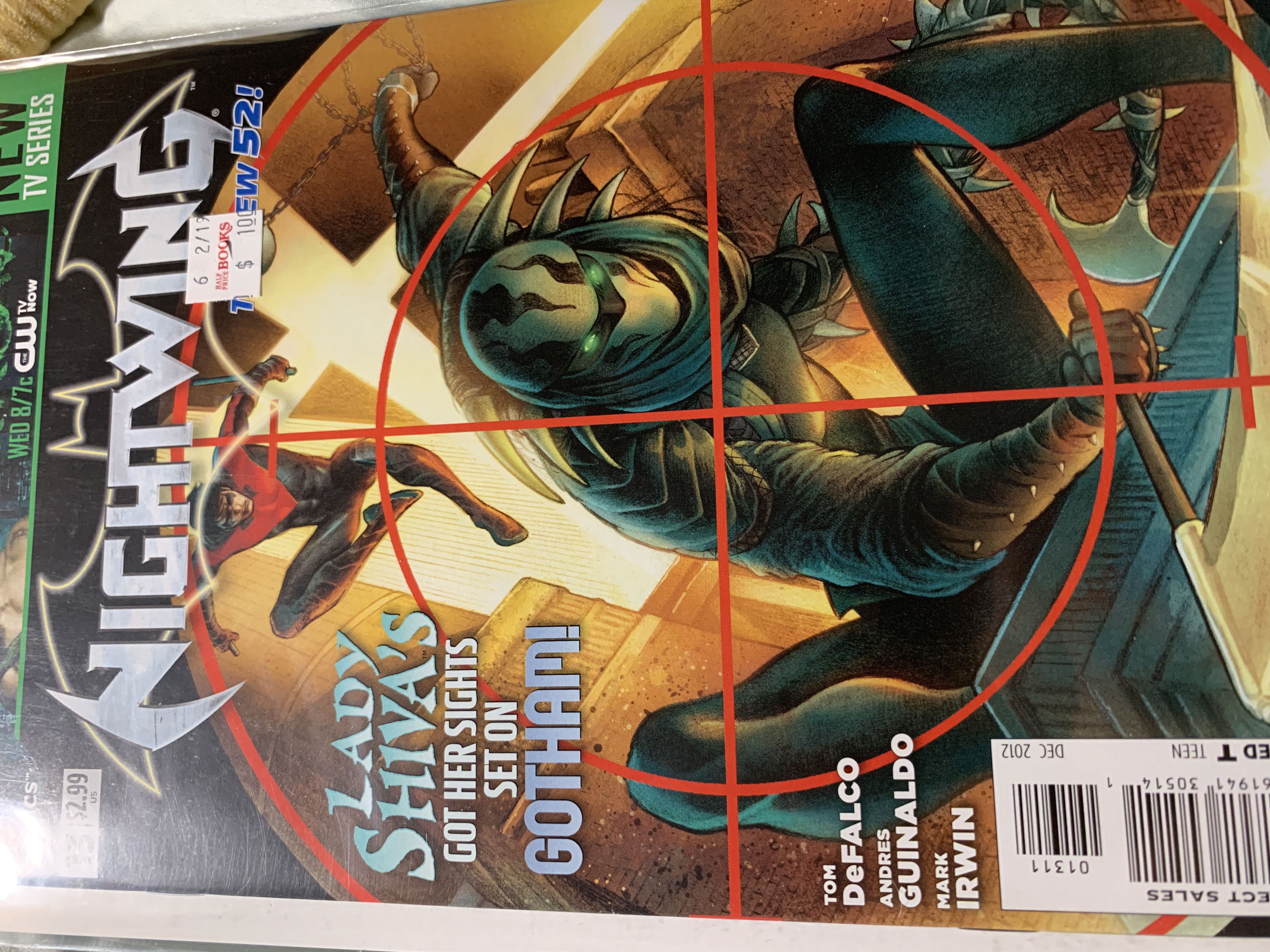 Nightwing, Vol. 3 - DC Comics (13 - Dec-12) comic book collectible [Barcode 76194130514101311] - Main Image 2