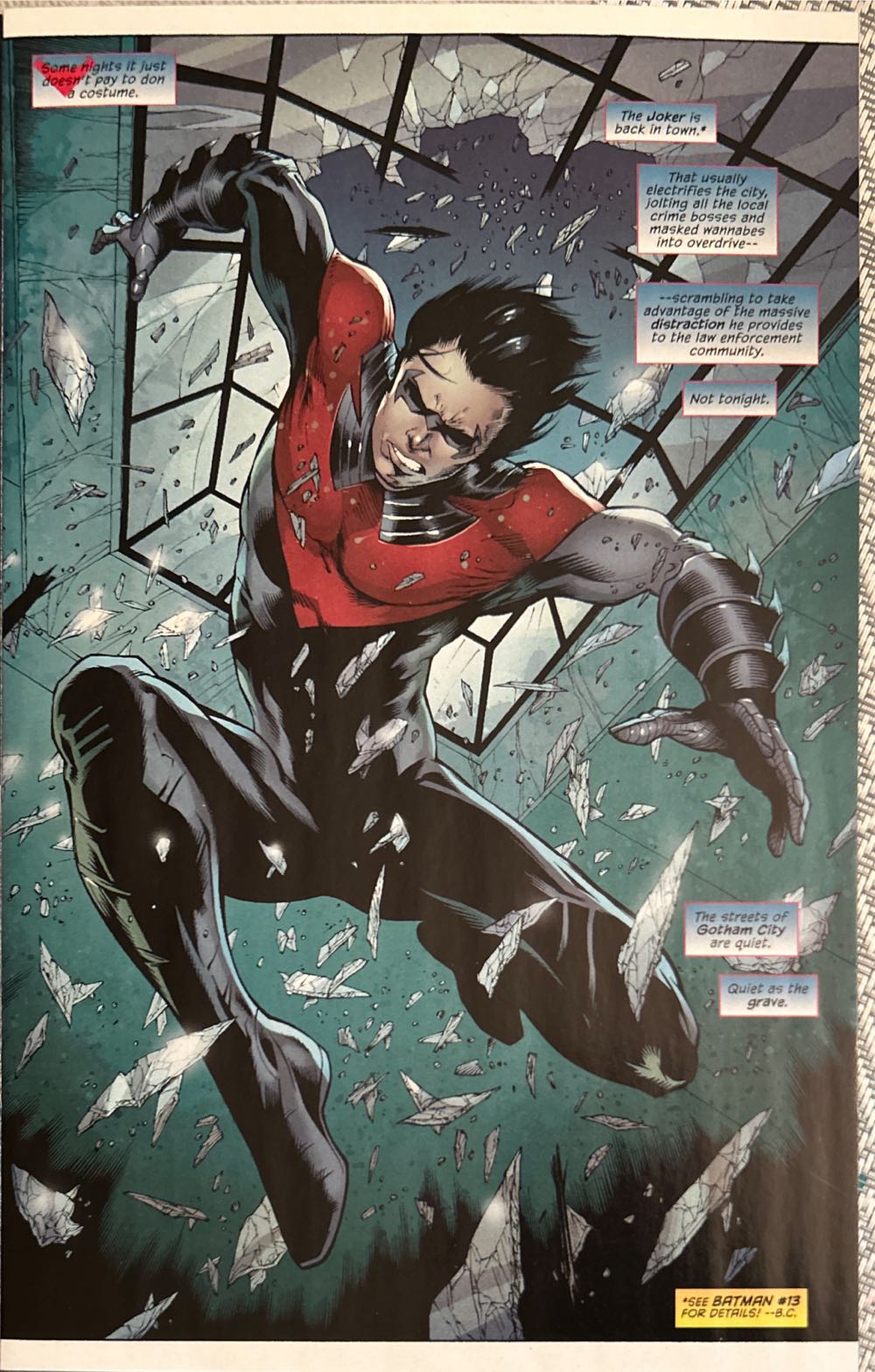 Nightwing, Vol. 3 - DC Comics (13 - Dec-12) comic book collectible [Barcode 76194130514101311] - Main Image 3