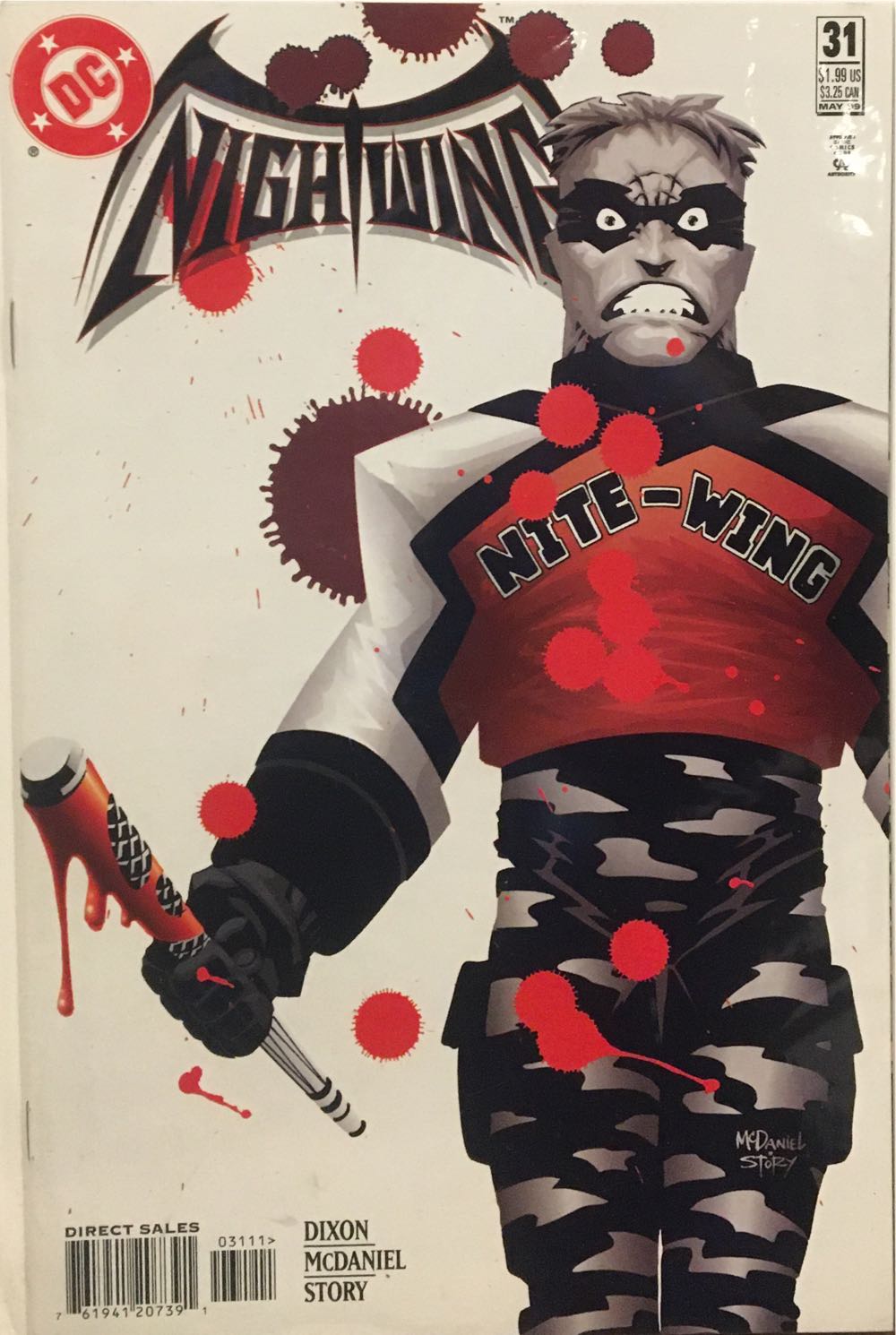 Nightwing (1996) - DC (Detective Comics) (31 - May 1999) comic book collectible [Barcode 761941207391] - Main Image 2