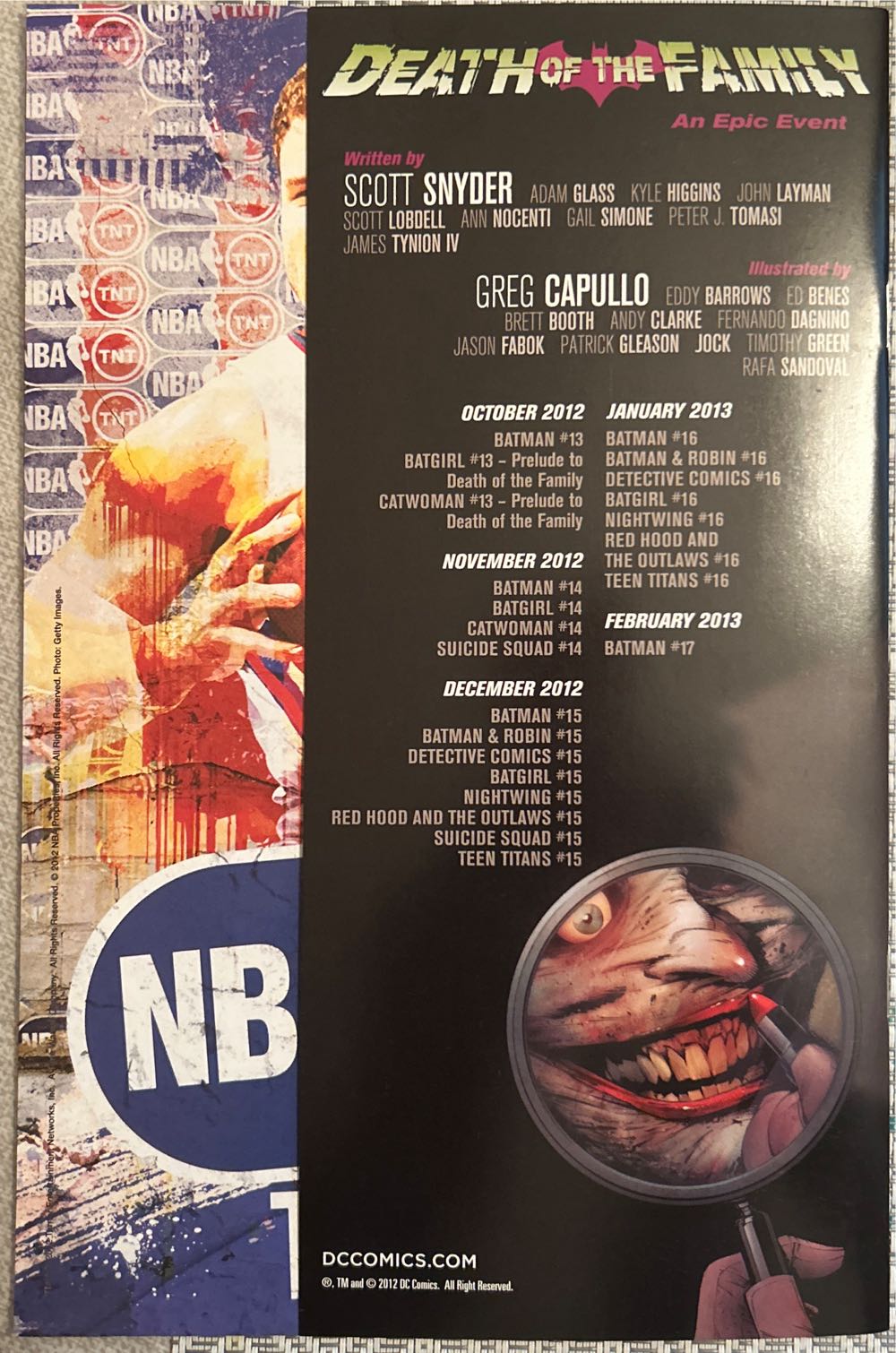 Nightwing (2011) - DC (15 - Feb 2013) comic book collectible [Barcode 76194130514101511] - Main Image 3