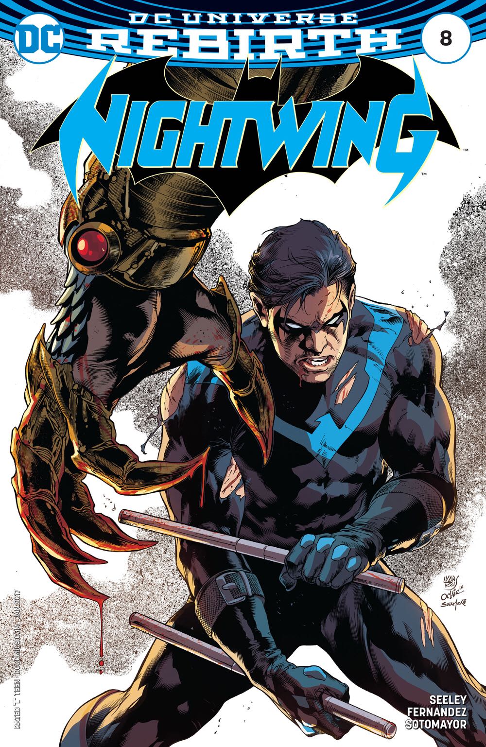 Nightwing (Volume 4) - DC Comics (8 - Jan 2016) comic book collectible [Barcode 76194134174300811] - Main Image 2