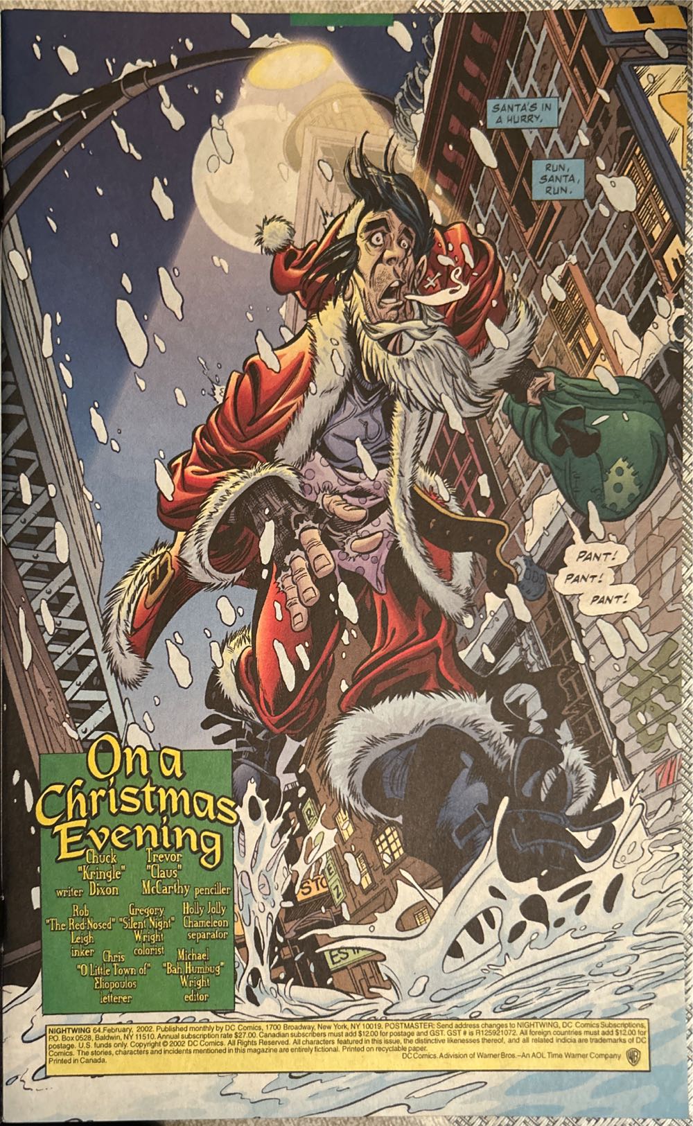 Nightwing - DC Comics (64 - Feb 2002) comic book collectible [Barcode 76194120739106411] - Main Image 3