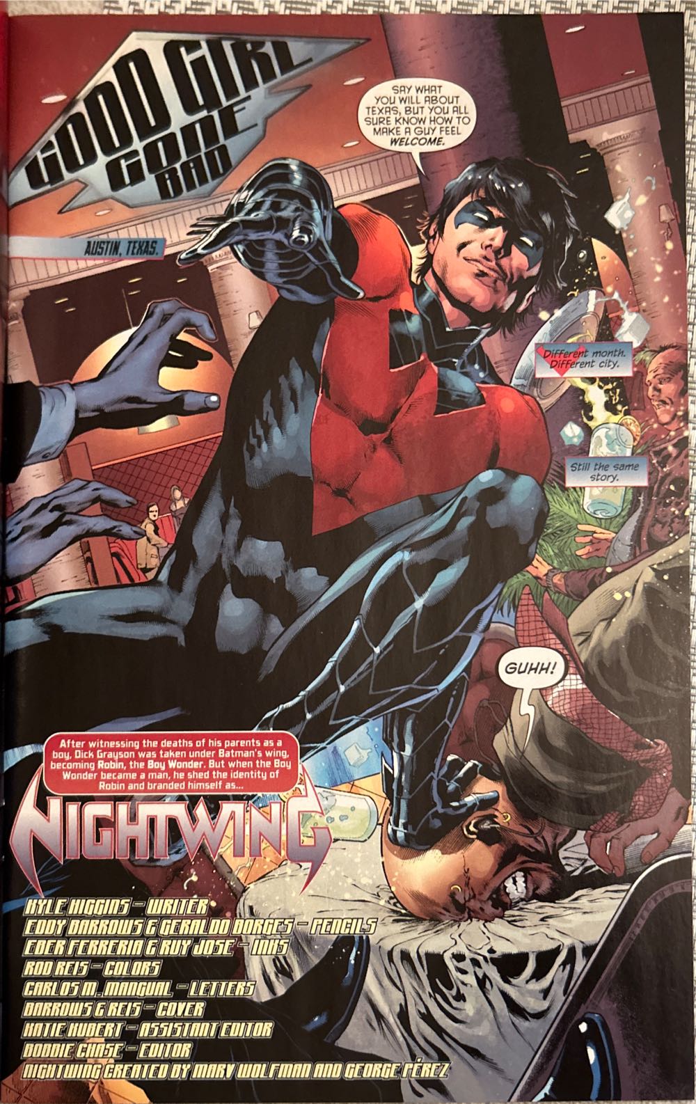 Nightwing (New 52) - DC Comics (6 - Apr 2012) comic book collectible [Barcode 76194130514100611] - Main Image 3