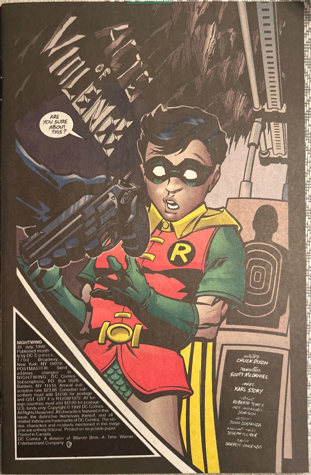 Nightwing 99 - DC Comics (33 - Jul 1999) comic book collectible [Barcode 76194120739103311] - Main Image 3