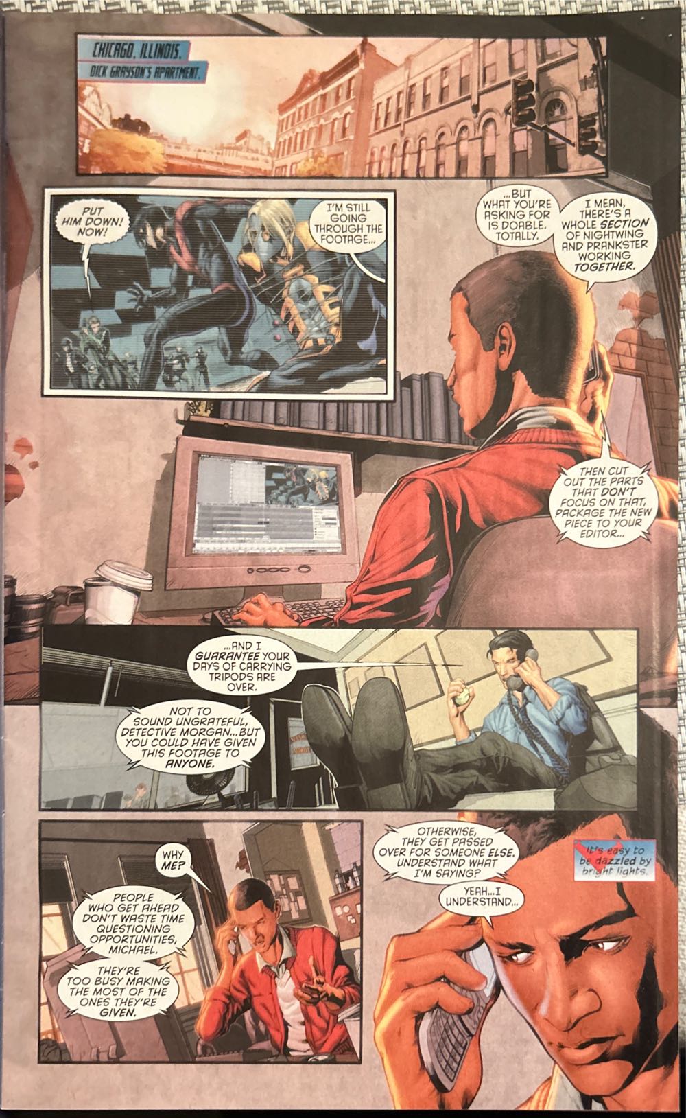 Nightwing (2011) - DC Comics (22 - Sep 2013) comic book collectible [Barcode 76194130514102211] - Main Image 3