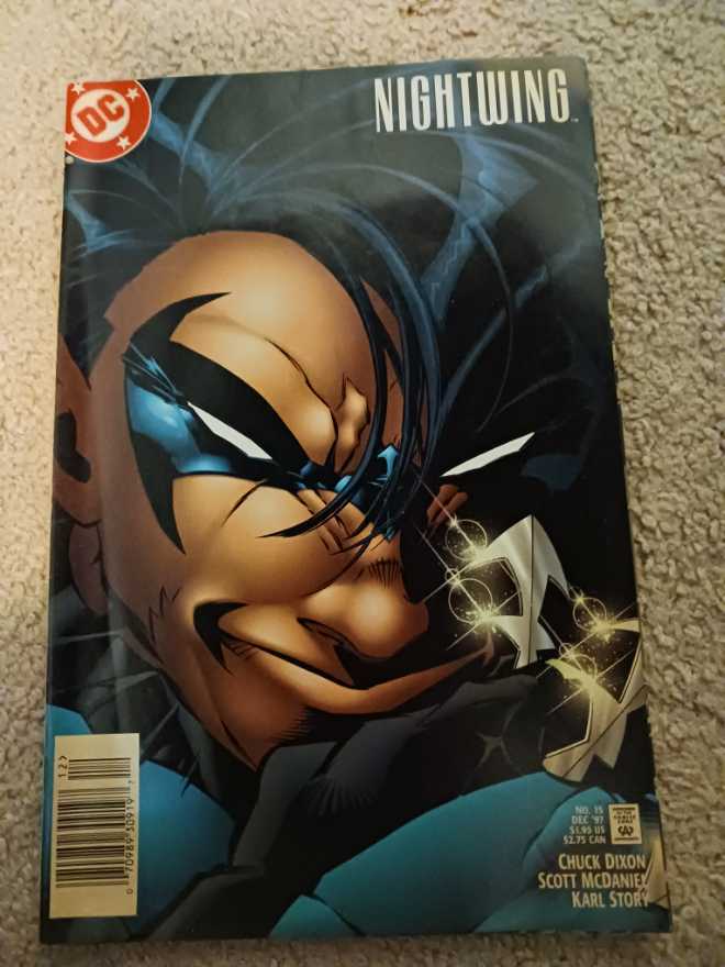 Nightwing  (15 - Dec 1997) comic book collectible [Barcode 07098930919712] - Main Image 2