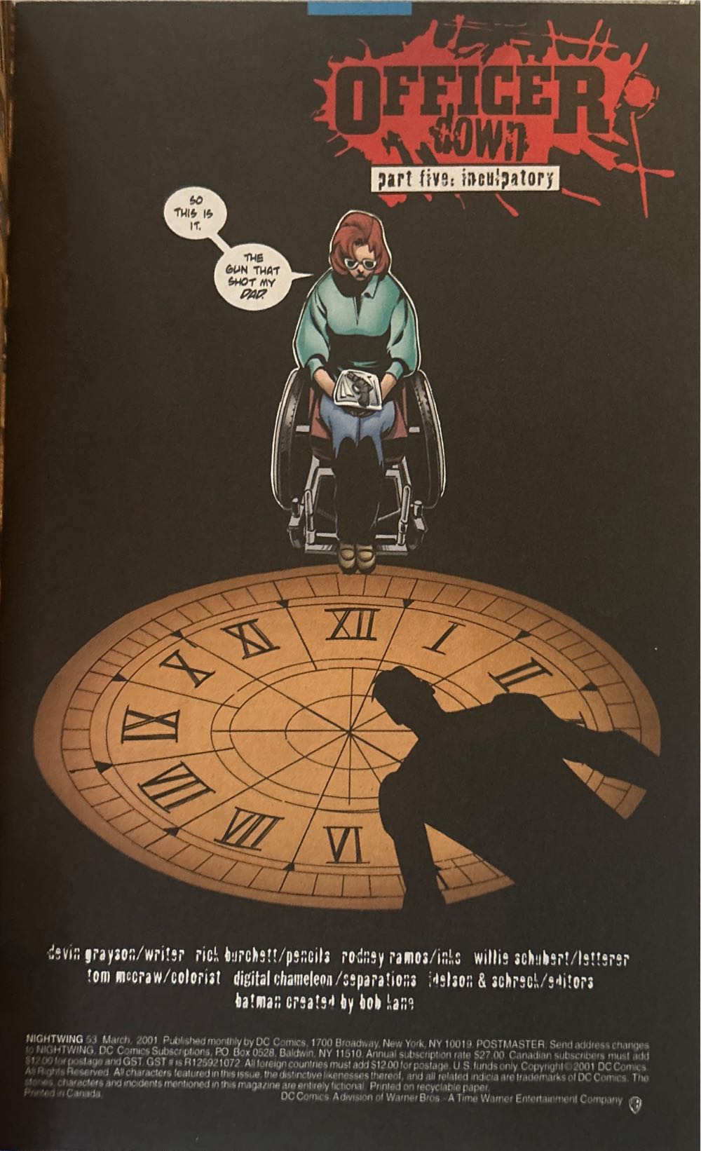 Nightwing (Vol. 2) - DC Comics (53 - Mar 2001) comic book collectible [Barcode 76194120739105311] - Main Image 3