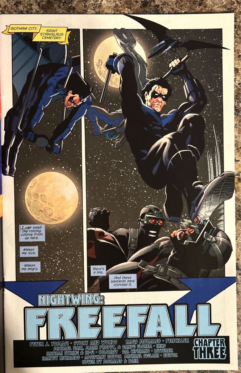 Nightwing - DC Comics (142 - May 2008) comic book collectible [Barcode 76194120739114211] - Main Image 3