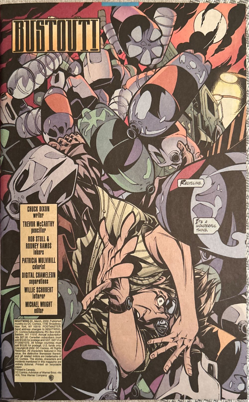 Nightwing Vol 2 - DC Comics (65 - Mar 2002) comic book collectible [Barcode 76194120739106511] - Main Image 3