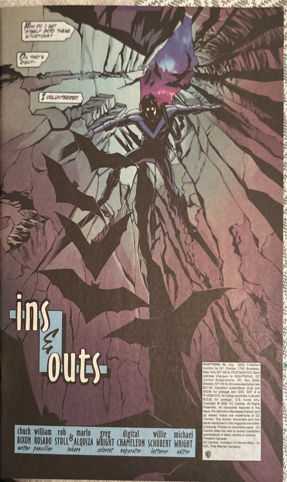Nightwing - DC Comics (69 - Jul 2002) comic book collectible [Barcode 76194120739106911] - Main Image 3