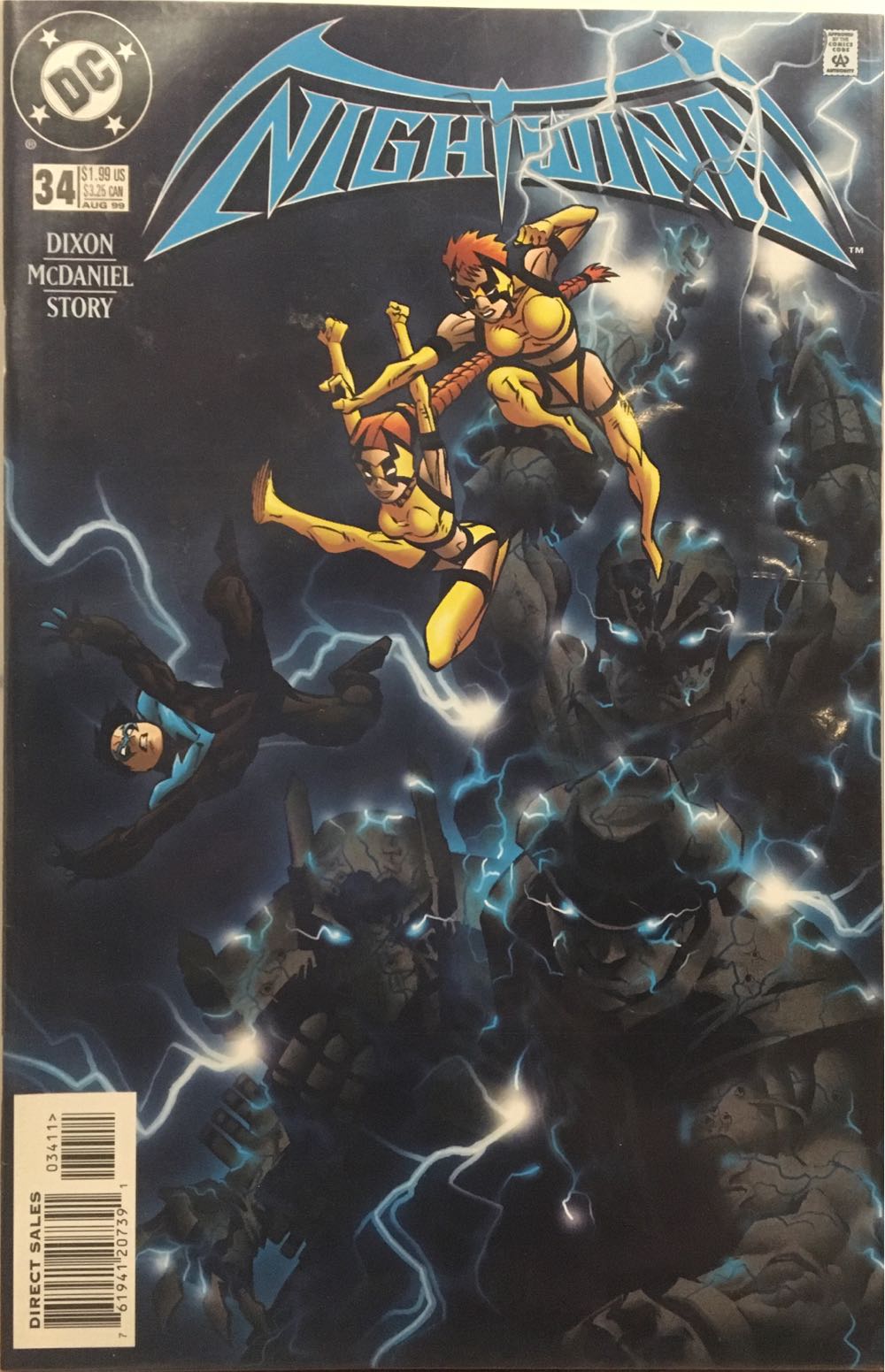 Nightwing Volume 2 - DC Comics (34 - Aug 1999) comic book collectible [Barcode 76194120739103411] - Main Image 2