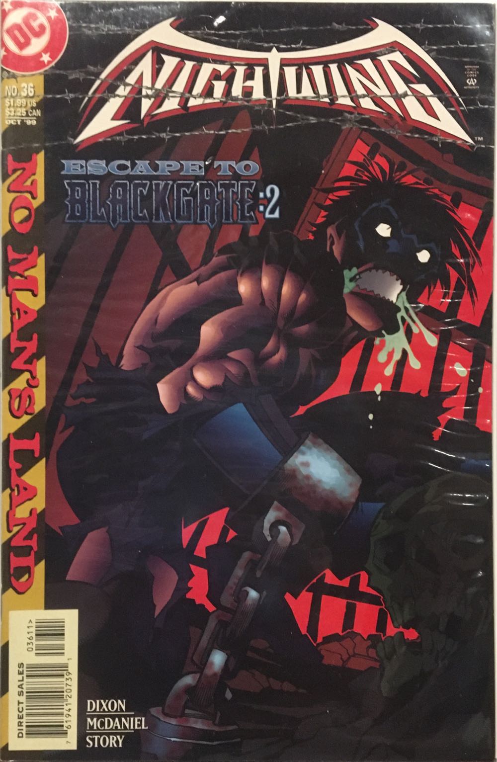 Nightwing (vol 2) - DC Comics (36 - Oct 1999) comic book collectible [Barcode 76194120739103611] - Main Image 2