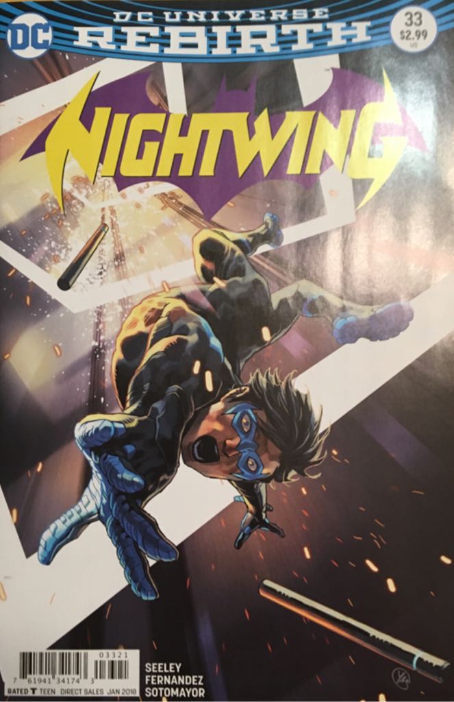 33 - DC Comics (33 - Jan 2018) comic book collectible [Barcode 76194134174303321] - Main Image 1