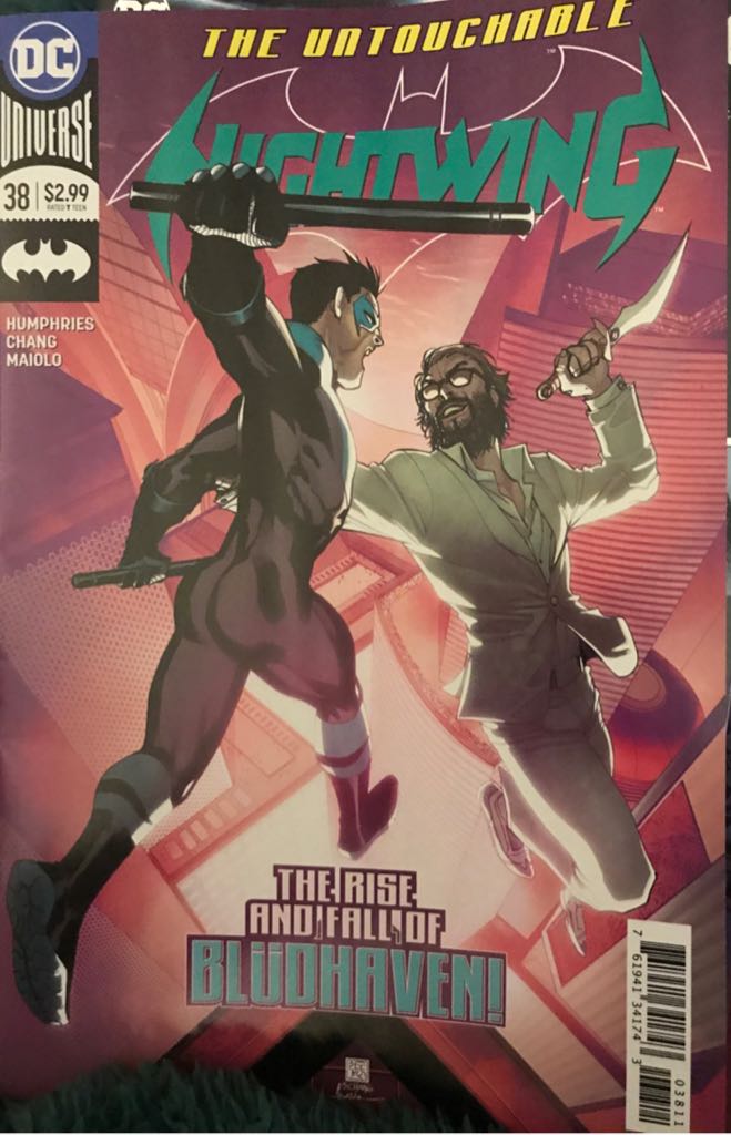 Nightwing (2016) - DC (Detective Comics) (38 - Apr 2018) comic book collectible [Barcode 761941341743] - Main Image 1