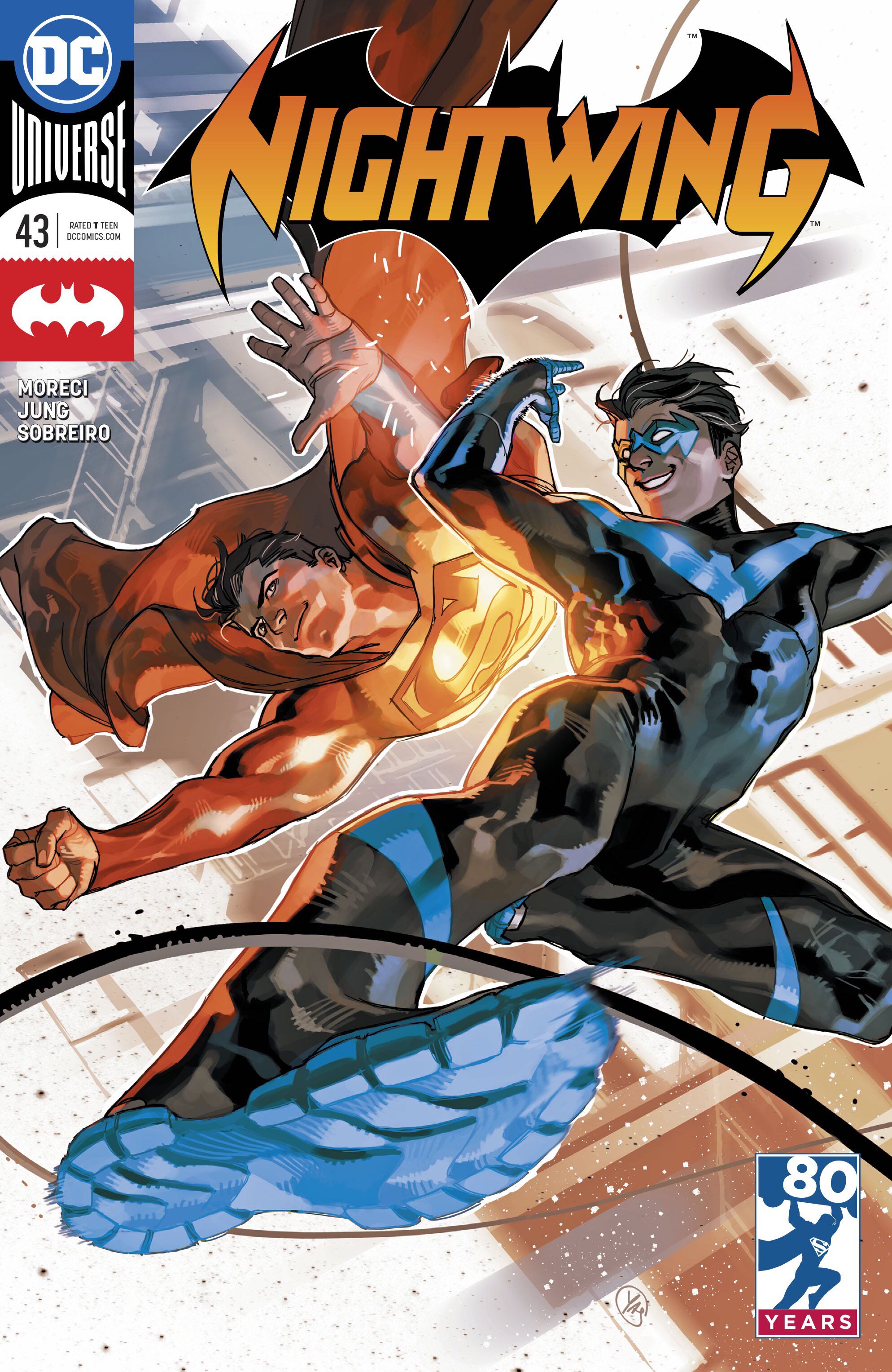 Nightwing (2016) - DC (43 - Apr 2018) comic book collectible [Barcode 76194134174304311] - Main Image 2