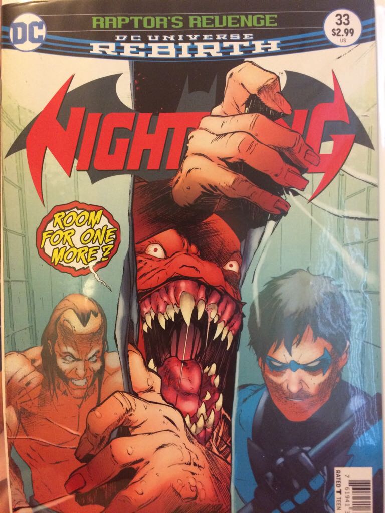 Nightwing (2016) - DC (Detective Comics) (33 - Jan 2018) comic book collectible [Barcode 761941341743] - Main Image 1