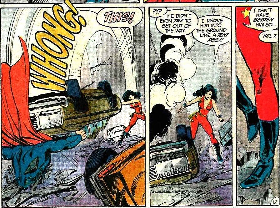 Action Comics - DC (584 - Jan 1987) comic book collectible [Barcode 03486221] - Main Image 3