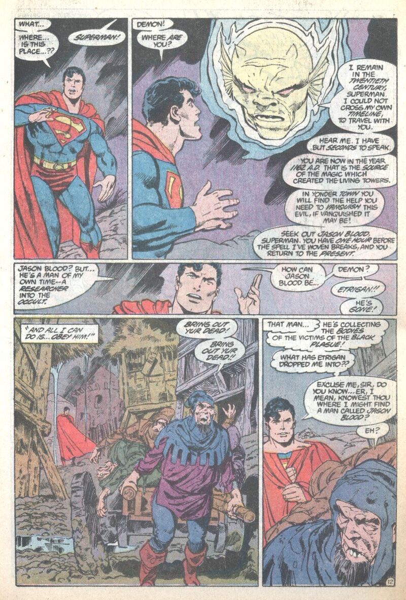 Action Comics - DC (587 - Apr 1987) comic book collectible [Barcode 070989304109] - Main Image 3