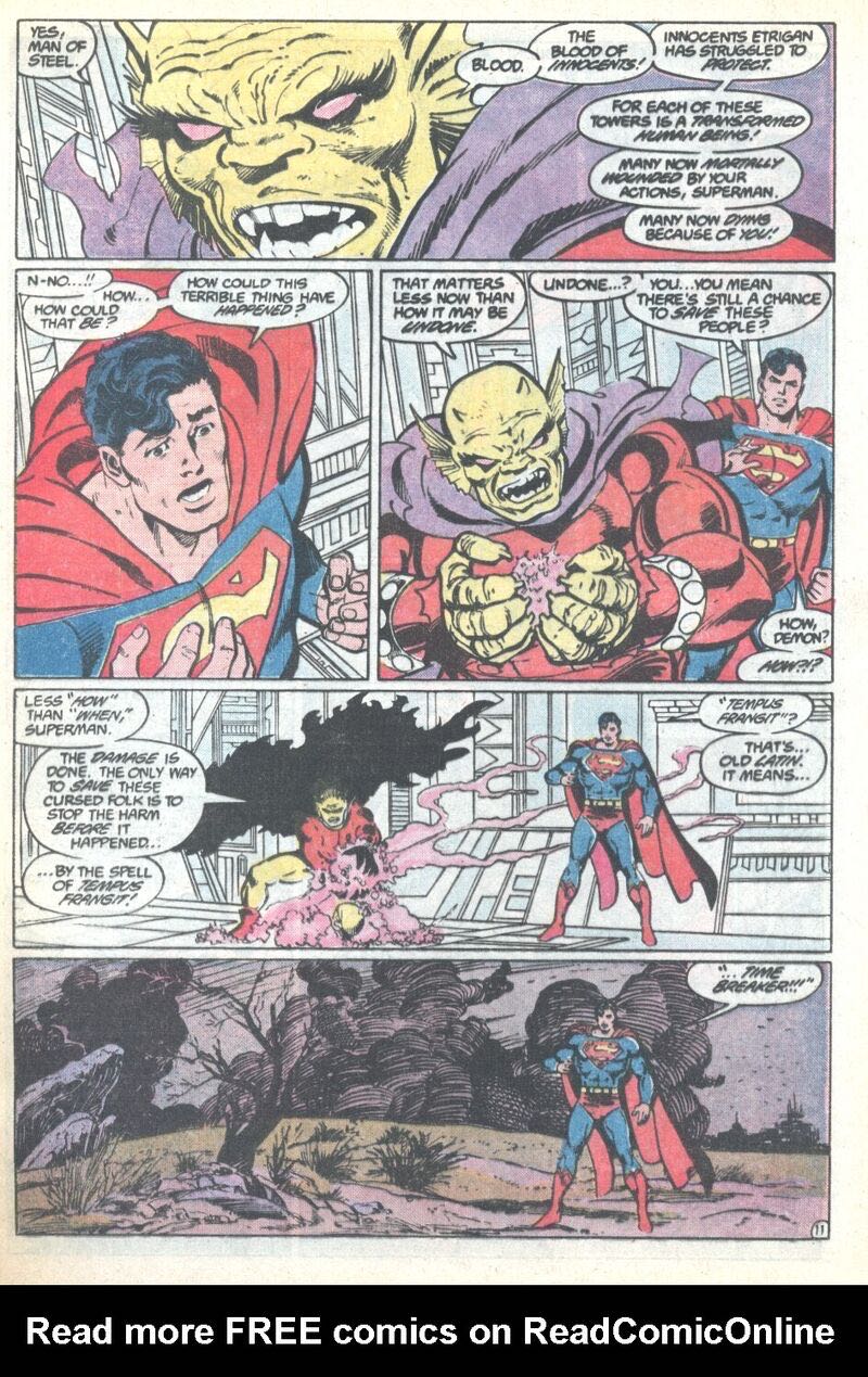 Action Comics - DC (587 - Apr 1987) comic book collectible [Barcode 070989304109] - Main Image 4