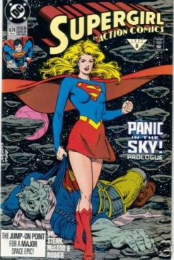 Action Comics - DC (674 - Feb 1992) comic book collectible [Barcode 070989304109] - Main Image 1